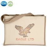 Wholesale Josephine Cotton Jute Bag