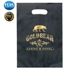 Wholesale Aster Frosted Plastic Shopping Bags (37D914H)