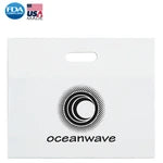 Wholesale Die-Cut Handle Plastic Bags (16" x 13")