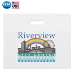Wholesale Die-Cut Handle Plastic Bags (16" x 13")