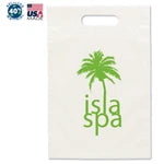 Wholesale Eco-Friendly Die-Cut Plastic Bags (9.5" x 14")