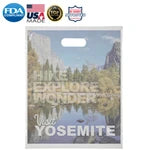 Custom Branded Full-Color Die-Cut Plastic Bags (12x15)