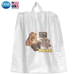 Wholesale Poly Drawstring Plastic Bags (18" x 20" x 4")