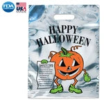 Wholesale Silver Reflective Halloween Pumpkin Bags (150-Pack)