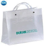 Wholesale Frosted Plastic Gift Bags with Card Pocket | 36EXVP108