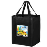 Wholesale Non-Woven Grocery and Wine Bag with Insert
