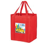 Wholesale Non-Woven Grocery and Wine Bag with Insert