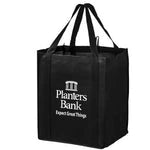 Wholesale Non-Woven Grocery and Wine Bag with Insert