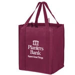 Wholesale Non-Woven Grocery and Wine Bag with Insert