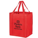Wholesale Non-Woven Grocery and Wine Bag with Insert