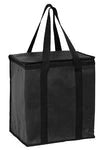Insulated Grocery Shopping Bag with Zipper Top