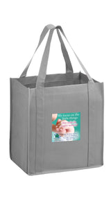 Wholesale HEAVY DUTY NON-WOVEN GROCERY TOTE BAG WITH POLY BOARD INSERT - Y2KG12813