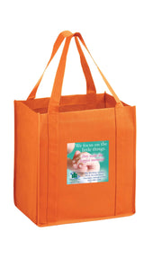 Wholesale HEAVY DUTY NON-WOVEN GROCERY TOTE BAG WITH POLY BOARD INSERT - Y2KG12813