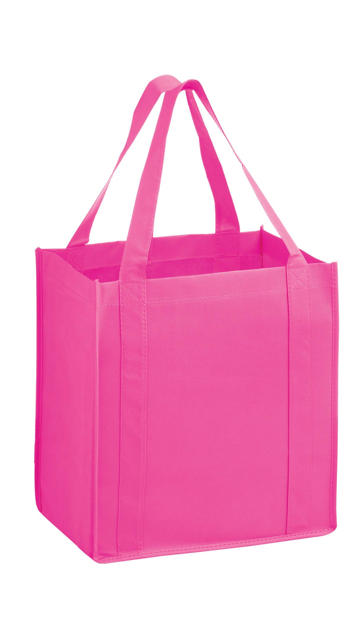 Wholesale HEAVY DUTY NON-WOVEN GROCERY TOTE BAG WITH POLY BOARD INSERT - Y2KG12813