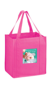 Wholesale HEAVY DUTY NON-WOVEN GROCERY TOTE BAG WITH POLY BOARD INSERT - Y2KG12813