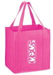 Wholesale Breast Cancer Awareness Pink Non-Woven Grocery Bags