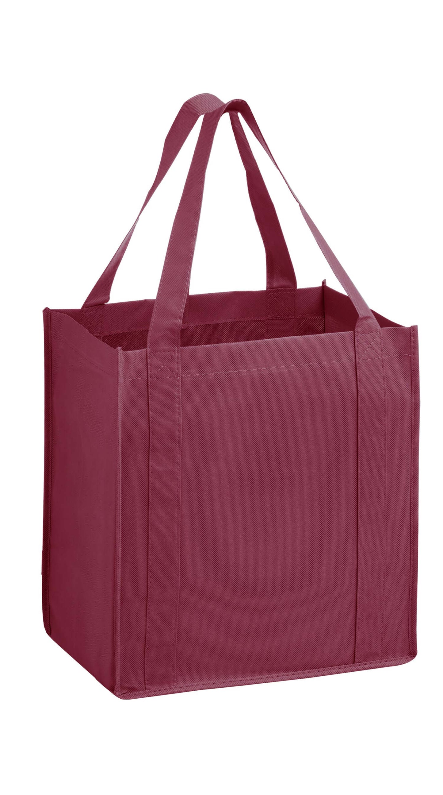 Wholesale HEAVY DUTY NON-WOVEN GROCERY TOTE BAG WITH POLY BOARD INSERT - Y2KG12813