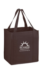 Wholesale HEAVY DUTY NON-WOVEN GROCERY TOTE BAG WITH POLY BOARD INSERT - Y2KG12813