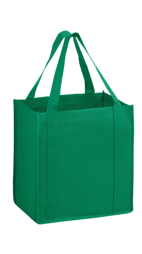 Wholesale HEAVY DUTY NON-WOVEN GROCERY TOTE BAG WITH POLY BOARD INSERT - Y2KG12813