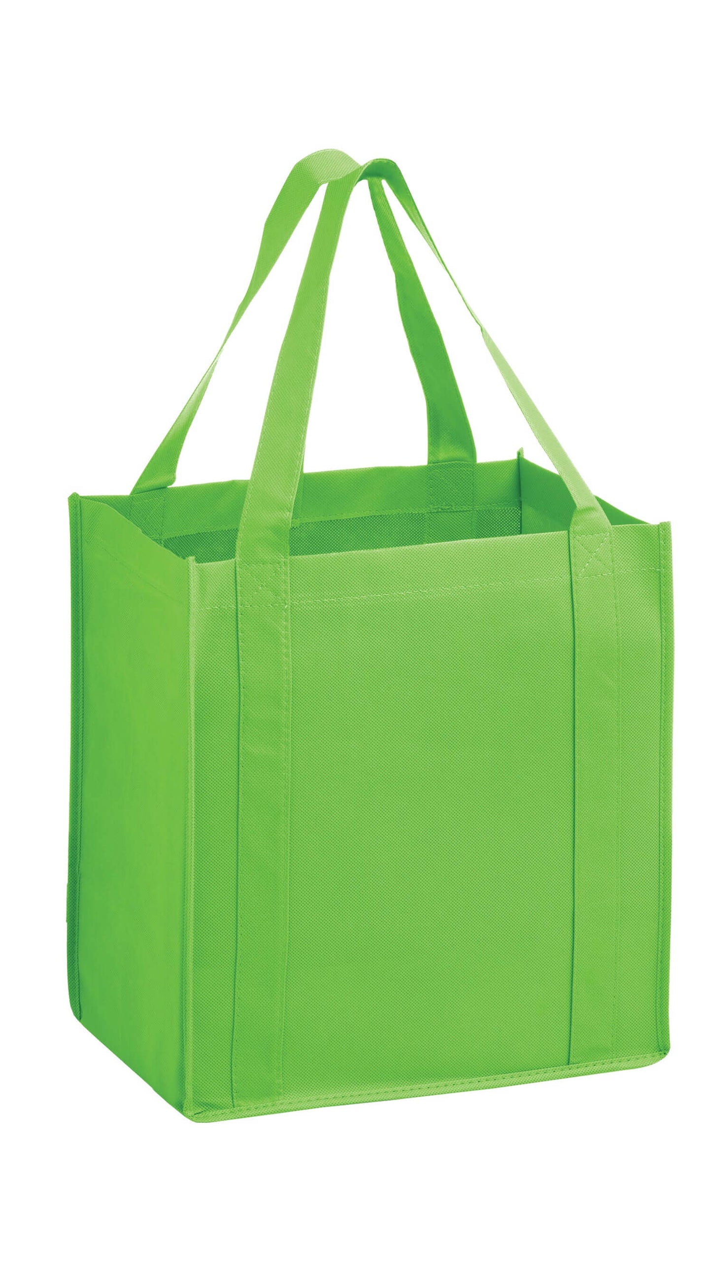 Wholesale HEAVY DUTY NON-WOVEN GROCERY TOTE BAG WITH POLY BOARD INSERT - Y2KG12813