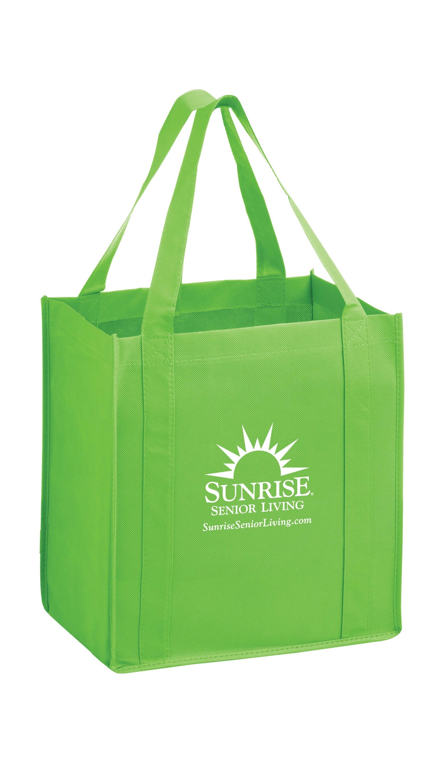 Wholesale HEAVY DUTY NON-WOVEN GROCERY TOTE BAG WITH POLY BOARD INSERT - Y2KG12813