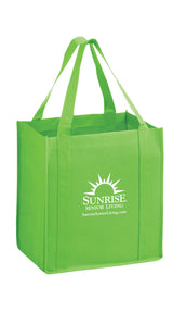 Wholesale HEAVY DUTY NON-WOVEN GROCERY TOTE BAG WITH POLY BOARD INSERT - Y2KG12813