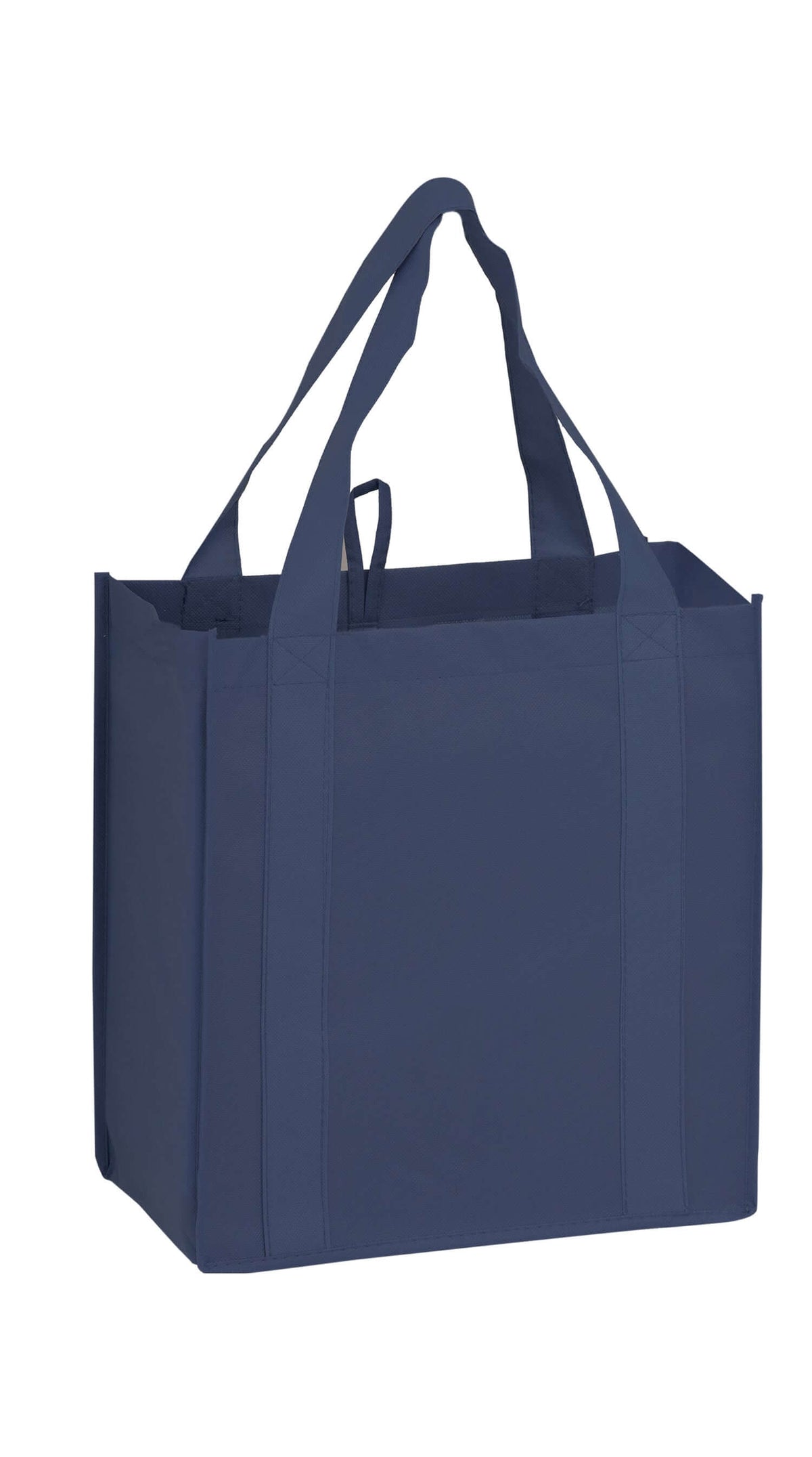 Wholesale HEAVY DUTY NON-WOVEN GROCERY TOTE BAG WITH POLY BOARD INSERT - Y2KG12813