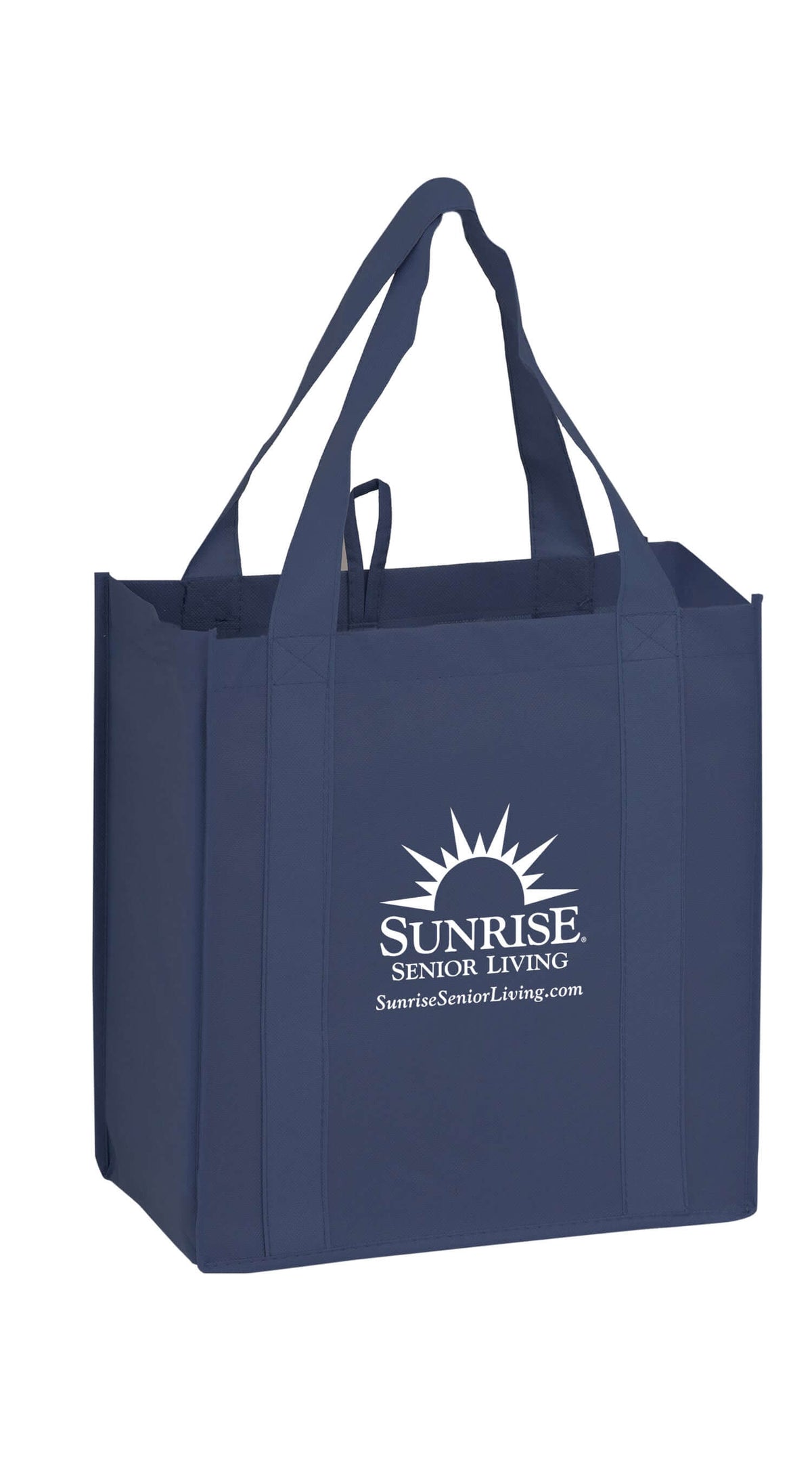Wholesale HEAVY DUTY NON-WOVEN GROCERY TOTE BAG WITH POLY BOARD INSERT - Y2KG12813