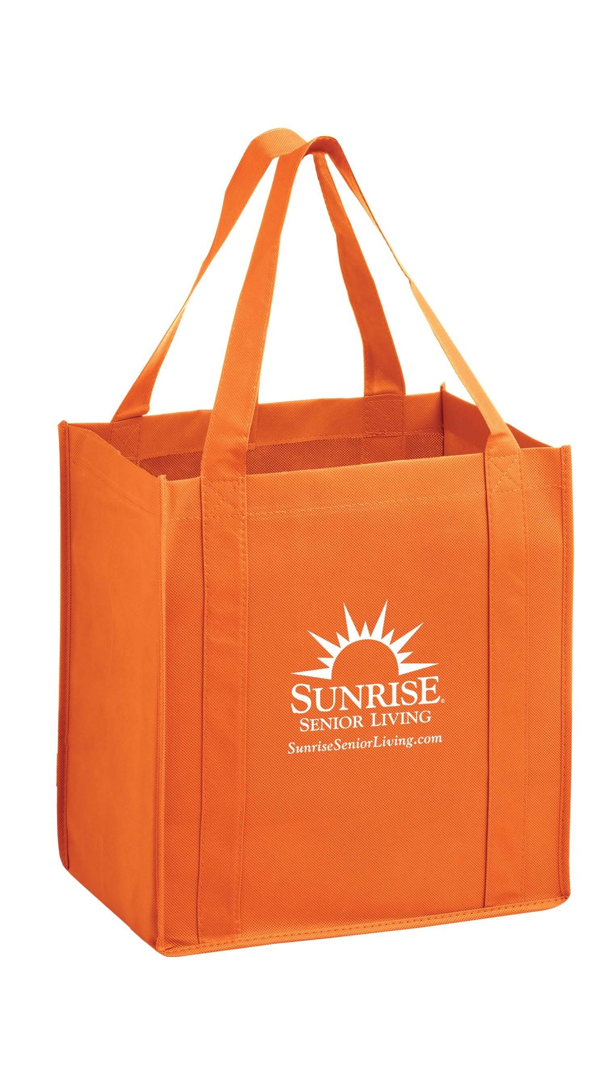 Wholesale HEAVY DUTY NON-WOVEN GROCERY TOTE BAG WITH POLY BOARD INSERT - Y2KG12813