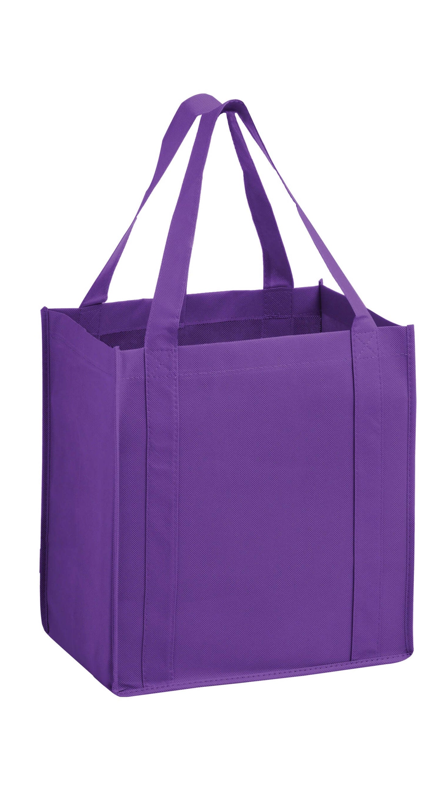 Wholesale HEAVY DUTY NON-WOVEN GROCERY TOTE BAG WITH POLY BOARD INSERT - Y2KG12813