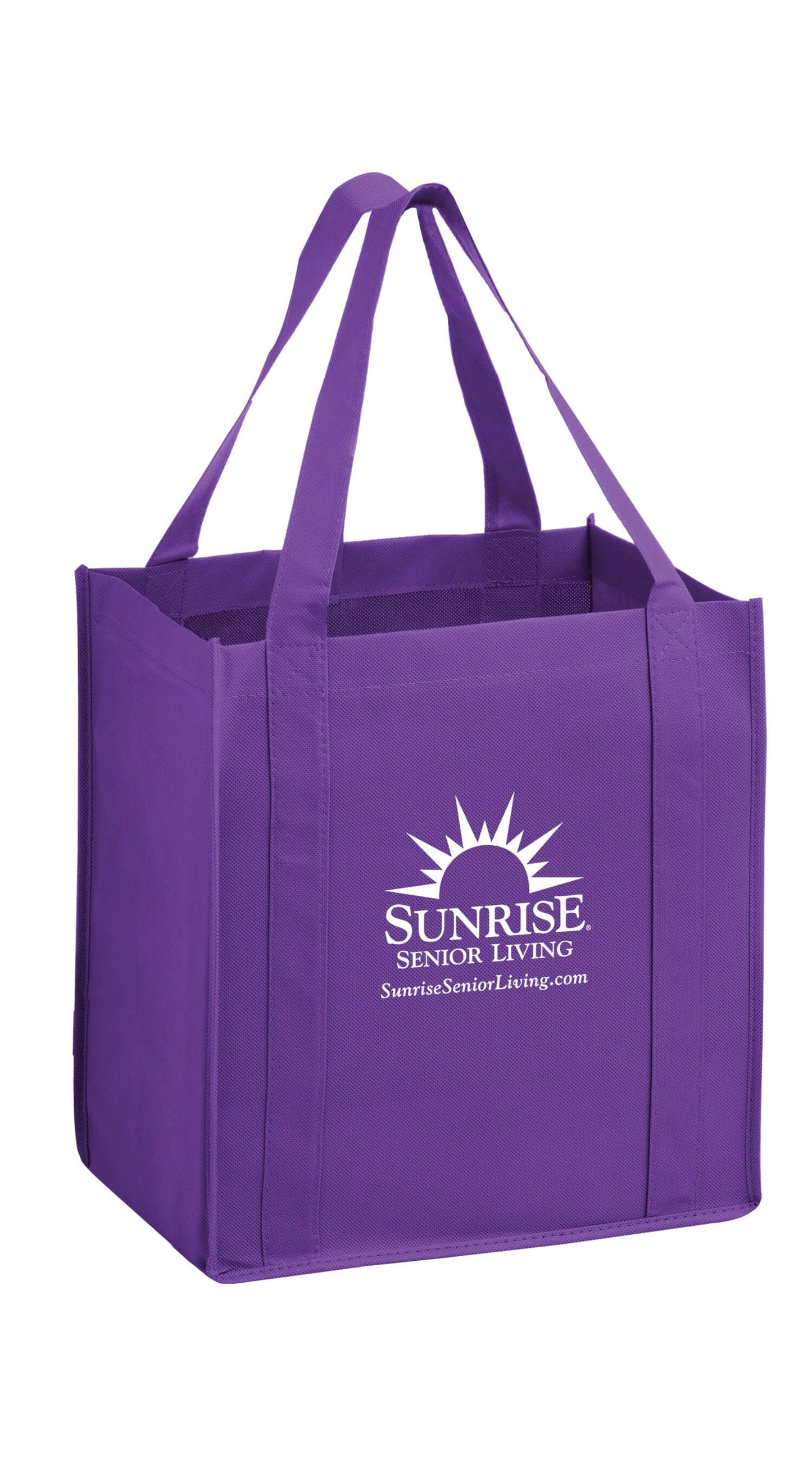 Wholesale HEAVY DUTY NON-WOVEN GROCERY TOTE BAG WITH POLY BOARD INSERT - Y2KG12813