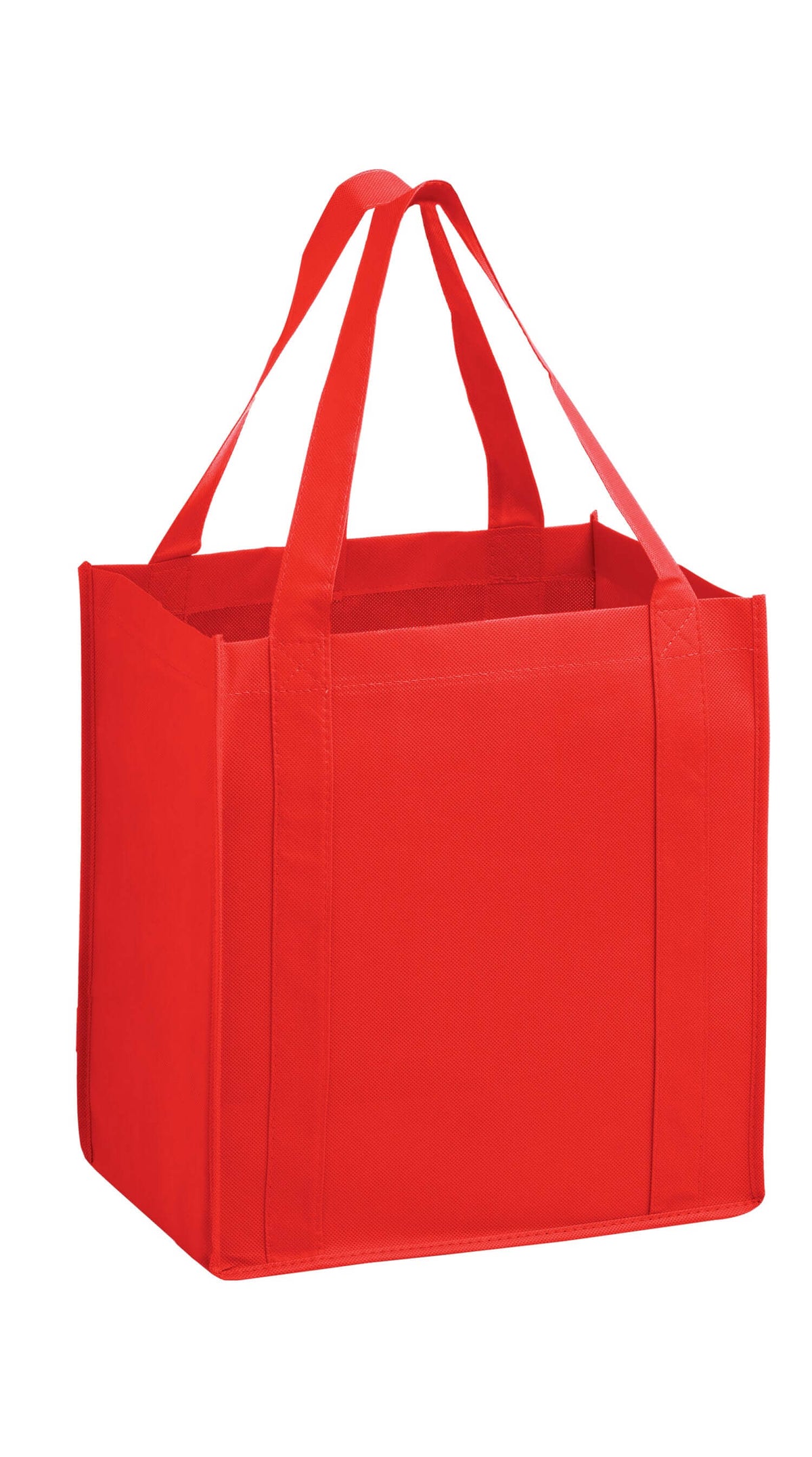 Wholesale HEAVY DUTY NON-WOVEN GROCERY TOTE BAG WITH POLY BOARD INSERT - Y2KG12813