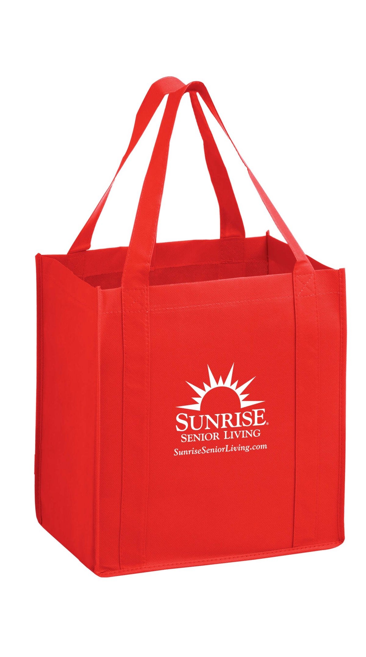 Wholesale HEAVY DUTY NON-WOVEN GROCERY TOTE BAG WITH POLY BOARD INSERT - Y2KG12813
