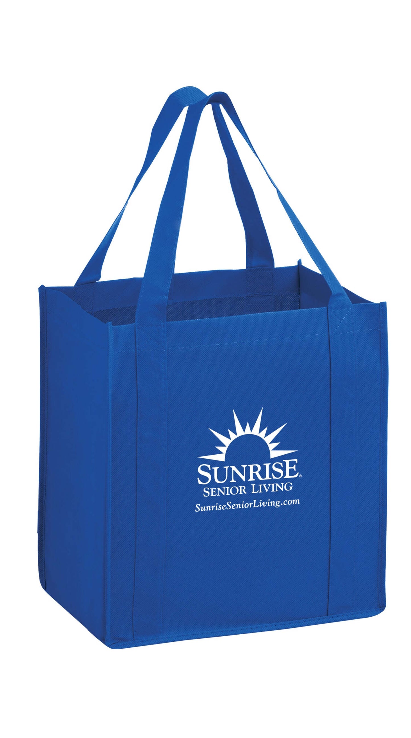 Wholesale HEAVY DUTY NON-WOVEN GROCERY TOTE BAG WITH POLY BOARD INSERT - Y2KG12813