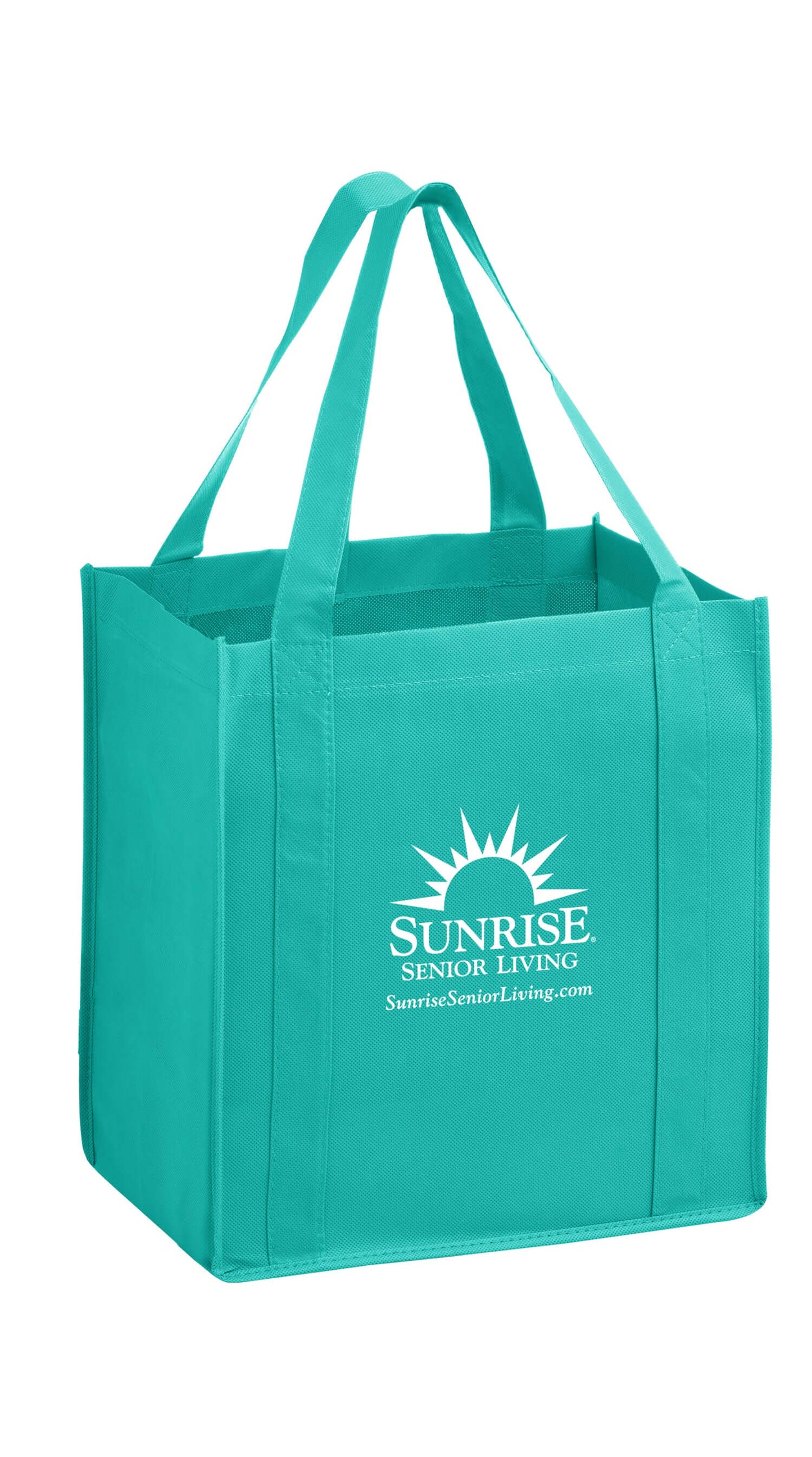 Wholesale HEAVY DUTY NON-WOVEN GROCERY TOTE BAG WITH POLY BOARD INSERT - Y2KG12813