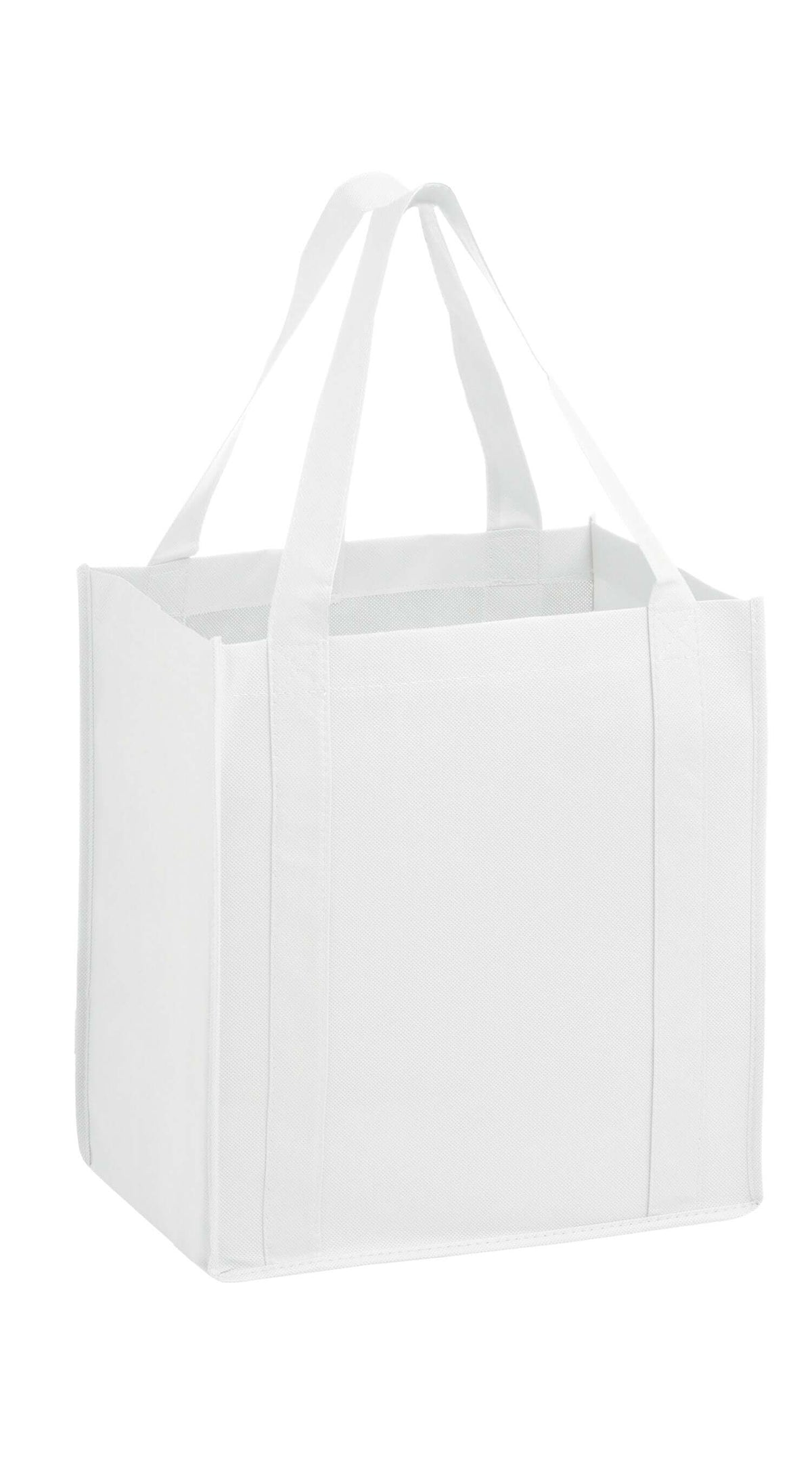 Wholesale HEAVY DUTY NON-WOVEN GROCERY TOTE BAG WITH POLY BOARD INSERT - Y2KG12813