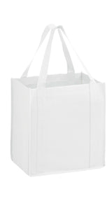 Wholesale HEAVY DUTY NON-WOVEN GROCERY TOTE BAG WITH POLY BOARD INSERT - Y2KG12813