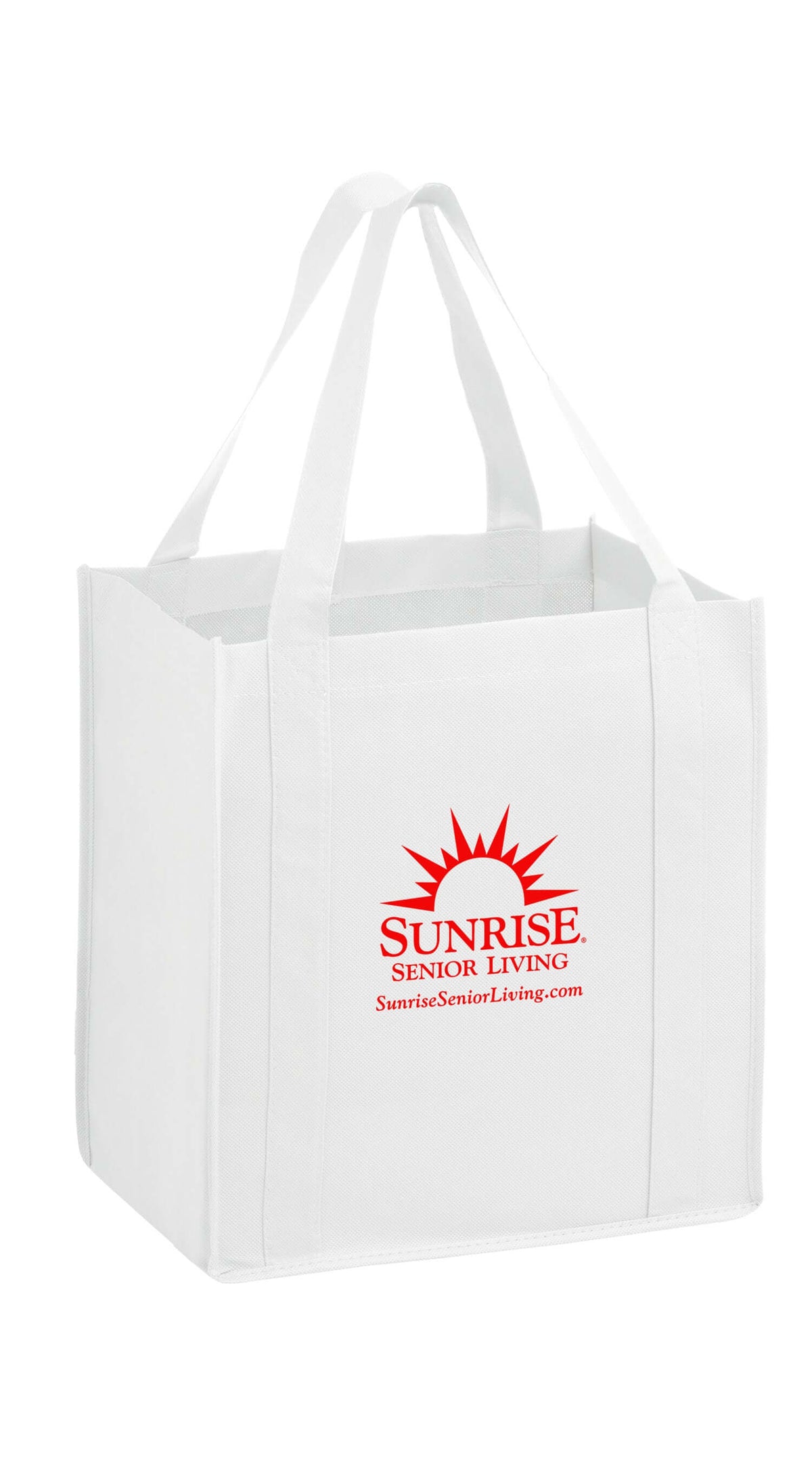 Wholesale HEAVY DUTY NON-WOVEN GROCERY TOTE BAG WITH POLY BOARD INSERT - Y2KG12813