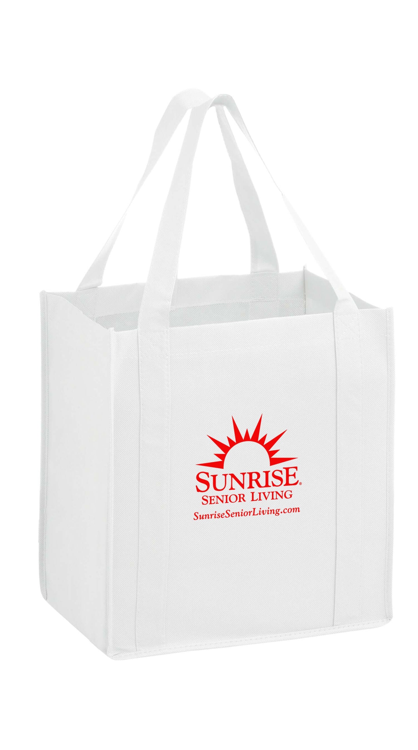 Wholesale HEAVY DUTY NON-WOVEN GROCERY TOTE BAG WITH POLY BOARD INSERT - Y2KG12813