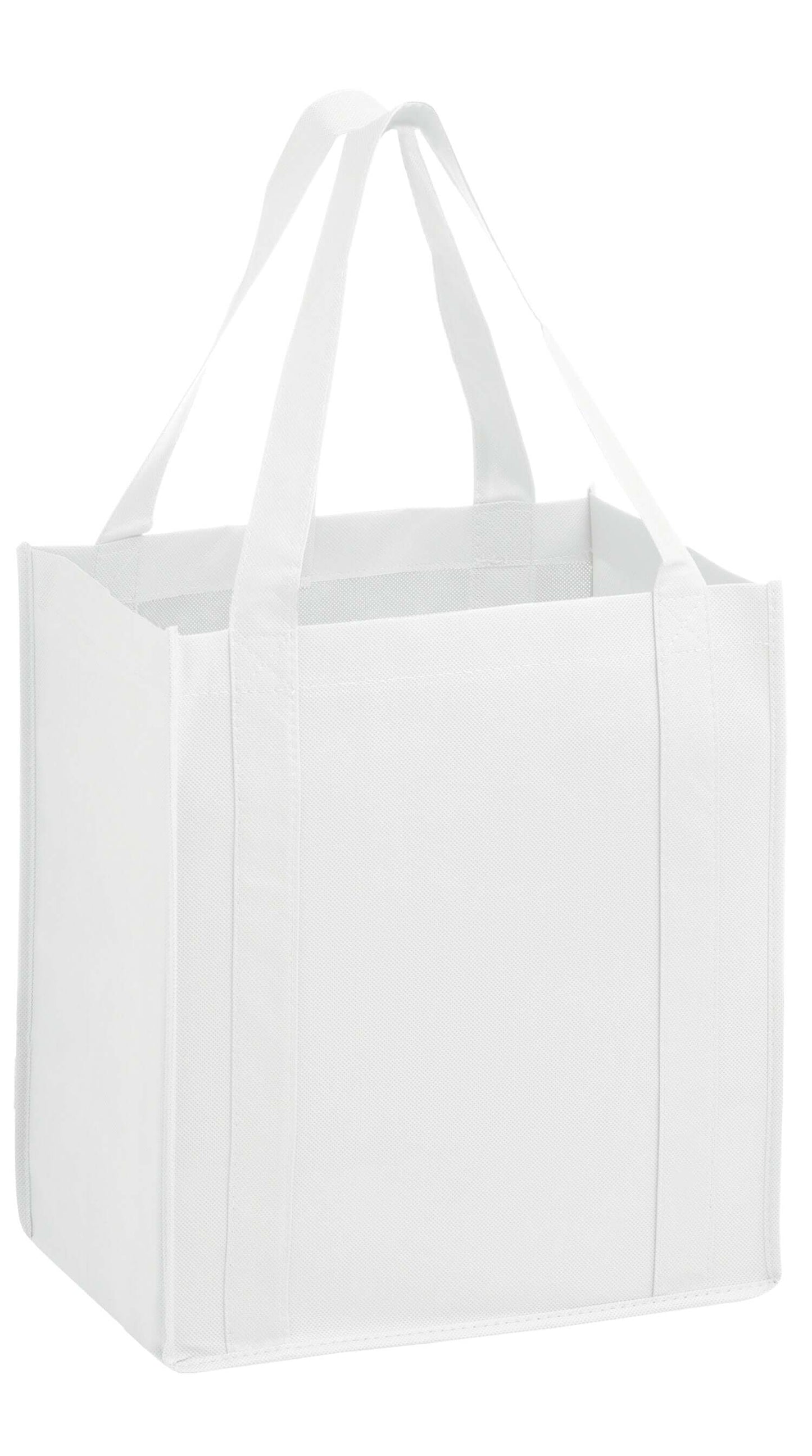 Wholesale HEAVY DUTY NON-WOVEN GROCERY TOTE BAG WITH POLY BOARD INSERT - Y2KG131015