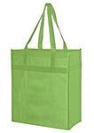 Wholesale Heavy-Duty Non-Woven Grocery Bags with Poly Board Bottom Inserts