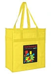 Wholesale Heavy-Duty Non-Woven Grocery Shopping Bags with Poly Board Insert (Y2KL13714)