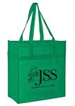 Wholesale Heavy-Duty Non-Woven Grocery Shopping Bags with Poly Board Insert (Y2KL13714)