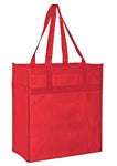 Wholesale Heavy-Duty Non-Woven Grocery Shopping Bags with Poly Board Insert (Y2KL13714)