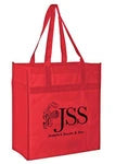 Wholesale Heavy-Duty Non-Woven Grocery Shopping Bags with Poly Board Insert (Y2KL13714)