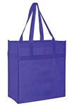 Wholesale Heavy-Duty Non-Woven Grocery Shopping Bags with Poly Board Insert (Y2KL13714)