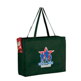 Wholesale NON-WOVEN OVER-THE-SHOULDER TOTE BAG WITH SIDE POCKETS - Y2KP16612