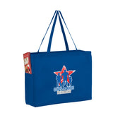 Wholesale NON-WOVEN OVER-THE-SHOULDER TOTE BAG WITH SIDE POCKETS - Y2KP16612