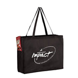Wholesale NON-WOVEN OVER-THE-SHOULDER TOTE BAG WITH SIDE POCKETS - Y2KP16612