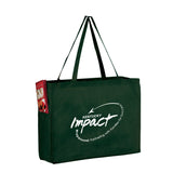 Wholesale NON-WOVEN OVER-THE-SHOULDER TOTE BAG WITH SIDE POCKETS - Y2KP16612
